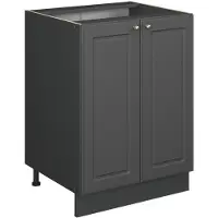 Vicco Fame-Line Keukenonderkast – 60 cm, WB Eik Anthrazit-Gold Landhaus