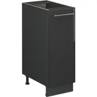 Vicco Fame-Line Apotheekkast – 30 cm zonder werkblad Antraciet Hoogglans
