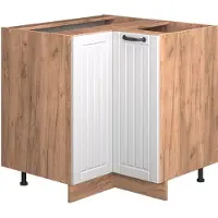 Vicco Fame-Line Hoekkast – 80.5 cm, WB Eik Wit Landhuis