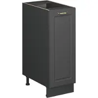 Vicco Fame-Line Apotheekkast – 30 cm, WB Marmer Anthrazit-Gold Landhaus