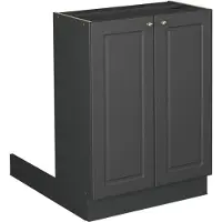 Vicco Fame-Line Keukeneiland – 60 cm zonder werkblad Anthrazit-Gold Landhaus