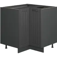 Vicco Fame-Line Hoekkast – 80.5 cm zonder werkblad Donkergrijs