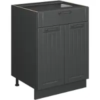 Vicco Fame-Line Keukenonderkast – 60 cm met lade, WB Antraciet Donkergrijs