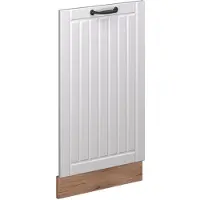 Vicco Fame-Line Vaatwasserfrontpaneel – 45 cm zonder werkblad Wit Landhuis