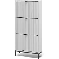 Vicco Eliza Schoenklaprek – 60 x 130 cm met 3 uitklapbare lades Wit