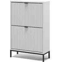 Vicco Eliza Schoenklaprek – 60 x 92 cm met 2 uitklapbare lades Wit