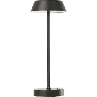 J-Line tafellamp Noé - metaal - zwart