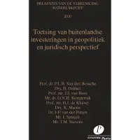 Uitgeverij Paris B.V. Toetsing van buitenlandse investeringen in geopolitiek en juridisch perspectief (Paperback)