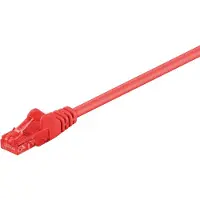 Goobay Netwerkkabel | Cat6 U/UTP | 3 meter (Rood)