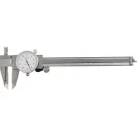 Promat /Tecwerk Klokschuifmaat | DIN 862 | 150 mm | 1 wijzeromwenteling 1 mm - 4000851031
