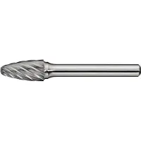 Promat /Tecwerk Stiftfrees | RBF RVS | d. 12 mm koplengte 25 mm schacht-d. 6 mm | hardmetaal | vertanding normaal, fijn - 4000868067