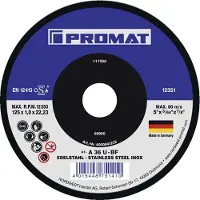 Promat /Tecwerk Doorslijpschijf | D125x1mm recht | keramische korrel | gat 22,23 mm - 4000841222