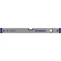 Promat /Tecwerk Waterpas | 180 cm | aluminium zilver | ± 0,5mm/m spiegellibel - 4000857168