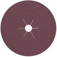 Promat /Tecwerk Fiberschijf | d. 125 mm korreling 80 | voor hout / metaal | korund - 4000841640