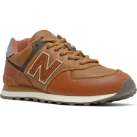 New Balance Veterschoen '574' donkeroranje