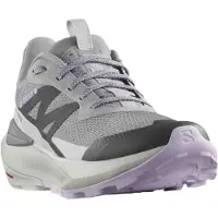 Salomon - Dames wandelschoenen - Elixir Activ W Sharkskin/Glacier Gray/Orchid Petal voor Dames - Maat 5 UK - Grijs