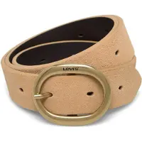 Levi's High-low Suede Belt Maat: 80 | Riemen Outlet | Dames | Bruin