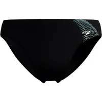 Speedo Medley Logo 7 Cm Swimming Brief Zwart UK 38 Man