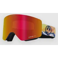 Dragon R1 OTG Skibril - POW Collab/Red Ionized & Flash Blue