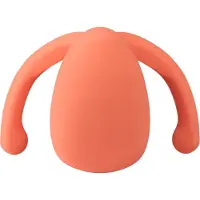 Dame - Eva LL Koppel Vibrator - Papaya - Oranje