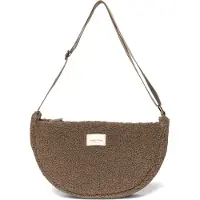 Studio Noos crossbody tas Teddy Maxi bruin Effen | Tas van