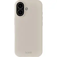 Holdit Silicone Case voor de Apple iPhone 17 - Light Beige