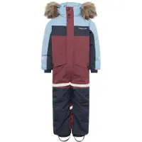 Didriksons Bjärven, winteroverall, junior, donkerrood