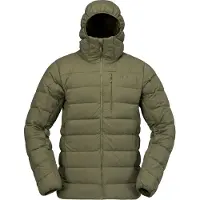 Norrøna - Wandel- en bergsportkleding - Femund Down700 Zip Hood M Olive Night voor Heren - Maat L - Kaki