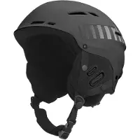 RH+ Skihelm RH+ Unisex Rider Matt Black / Shiny Black Faded To White-58 - 62 cm