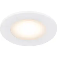 Nordlux Leonis Ø85mm LED Inbouwspot | 4.5W 2700K 345lm 827 | ip65 | Wit