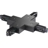 Nordlux Railsysteem Link Kruisadapter Zwart