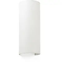 Faro Wandlamp Cotton, dimbaar, crème / amber, Woon-/ Eetkamer, Textiel / Stof / Zijde, Modern, Wandlamp