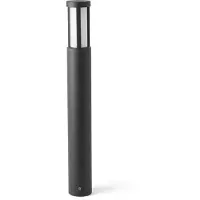 Faro Logar - tuinpaal - Ø 8 x 65 cm - 12W LED incl. - IP54 - donkergrijs