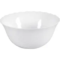 Luminarc 6x Luminarc Schaal Trianon Ø18cm wit, Kom + Kom, Wit