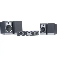 Jamo S7-17HCS home cinema-systeem 5.0 kanalen 150 W Zwart