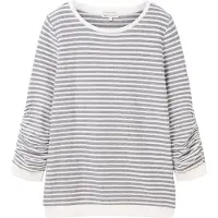 Tom Tailor DENIM Sweatshirt smoky blue / wit