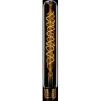 Expo ETH Buis T30x185mm Filament spiraal LED 8w E27 240v 2200k dimbaar smoke 160L