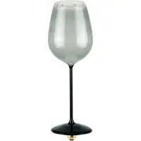 Segula LED lamp Drijvende rode wijn smokey E27 5 W 922 Floating Red Wine smokey, dimbaar, zwart, Glas, E27 LED-lamp