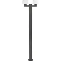 Faro Muffin – lantaarnpaal - 57 x 18,4 x 211,5 cm - IP44 - donkergrijs