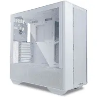 Lian Li LANCOOL III, Midi-tower, PC-behuizing, Wit, ATX, Micro ATX, Mini-ITX, E-ATX, Aluminium, Gehard glas, SGCC, Meer informatie