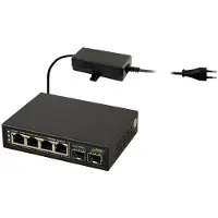 Pulsar 4+2 SFP Switch, model Sfg64. Eén maat / EU-stekker, 220V. Eén maat
