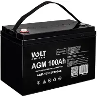 Volt Agm 12v 100ah Ups-accu