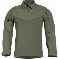 Pentagon Ranger Tac Fresh T-shirt Met Lange Mouwen Groen M Man