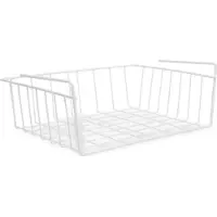 Metaltex hangmand 40x26x14 cm wit/metaal