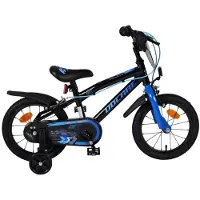 Volare Super GT Kinderfiets - Jongens - 14 inch - Blauw - Twee handremmen