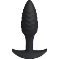 Marc Dorcel - Buttplug - Wavy Buttplug - Anaal Speeltje - Siliconen - Zwart