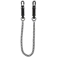 Taboom - Heavy Duty Adjustable Clamps - Bondage / SM Nipple clamps Zwart