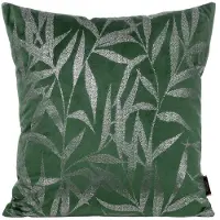 Eurofirany Decoratieve Kussenhoes BLINK22 Fluweel Donkergroen 45x45 cm