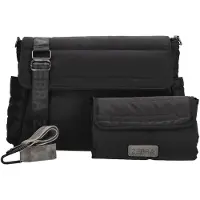 Zebra Elske Diaperbag black