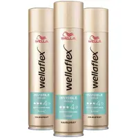Wella 3x Flex Haarspray Invisible Hold Extra Strong 250 Ml